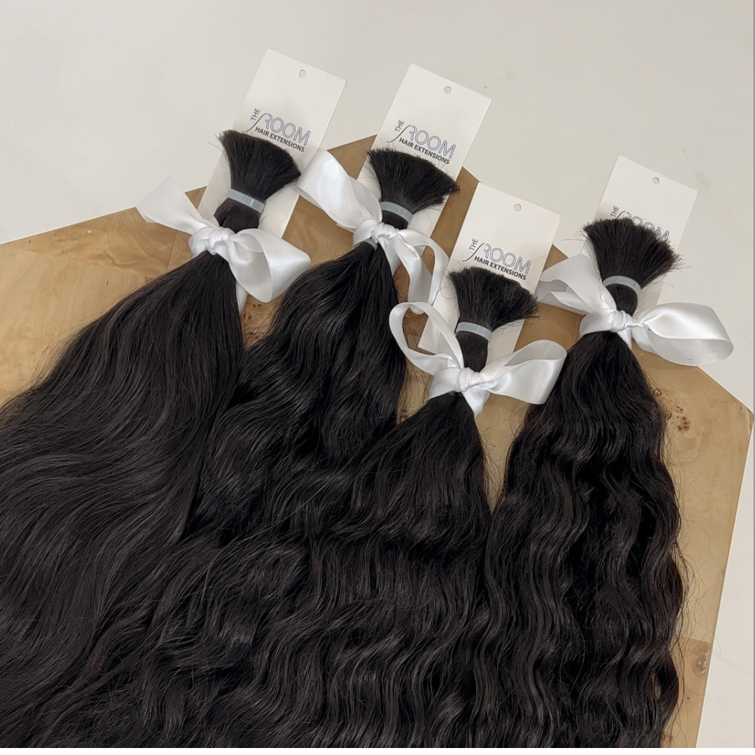 28&quot; I-tip Hair Extensions Black